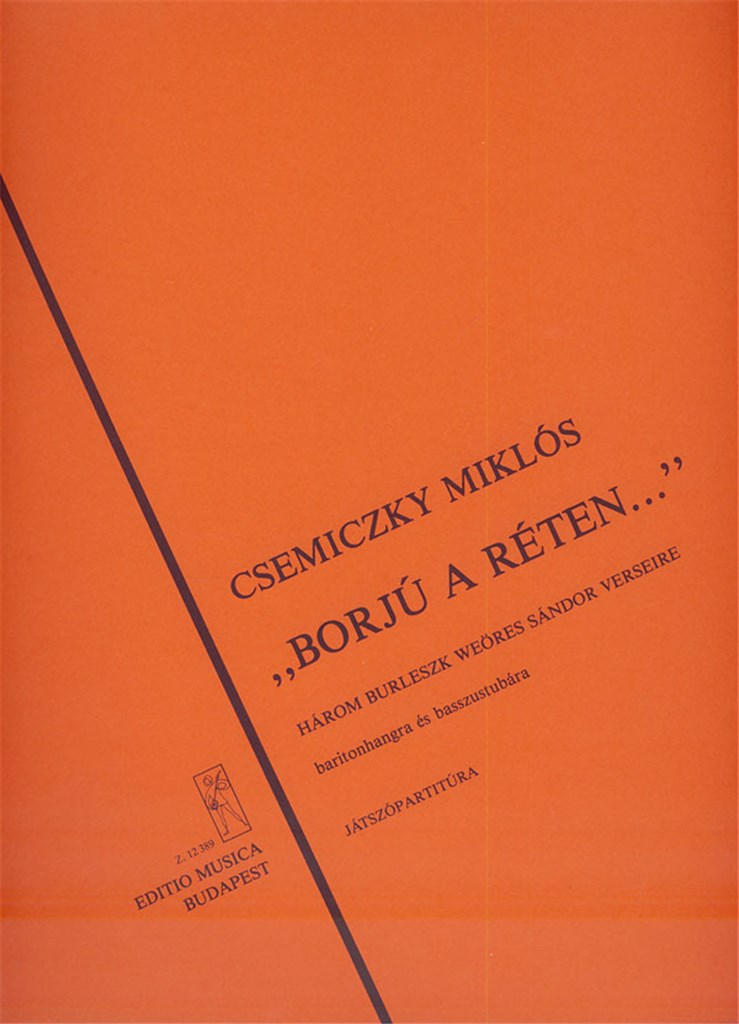 Borjú a réten